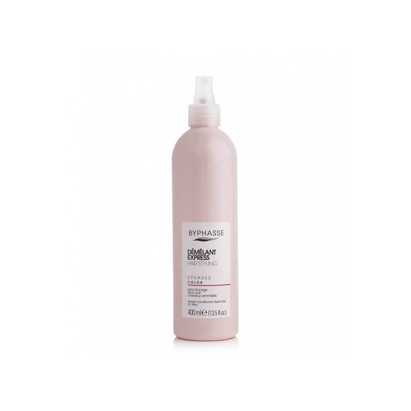 Spray Démêlant Express Byphasse 2 Phases - Spécial Cheveux Bouclés, 400 Ml