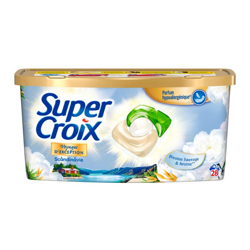 Lessive capsules pivoine sauvage et avoine parfum hypoallergénique ...